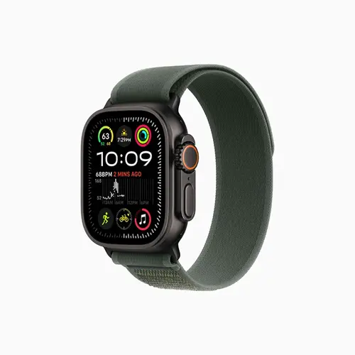 ساعت هوشمند اپل مدل Ultra 2 Black Titanium Case Trail Loop 49mm (3)